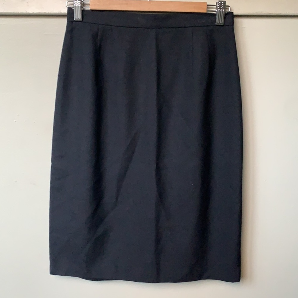Diversity Black Pencil Skirt size 10 vintage